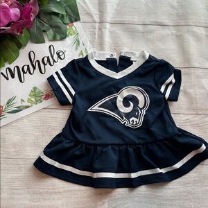 NFL Navy and White Kids Dress